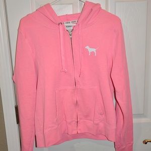 Pink Zip Hoodie